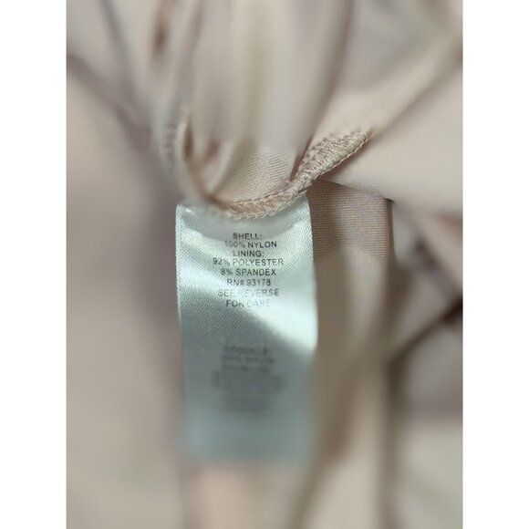 Tahari Size S Womens Animal Print Maxi Pink & Brown Sleeveless Dress V Neck - Picture 11 of 11